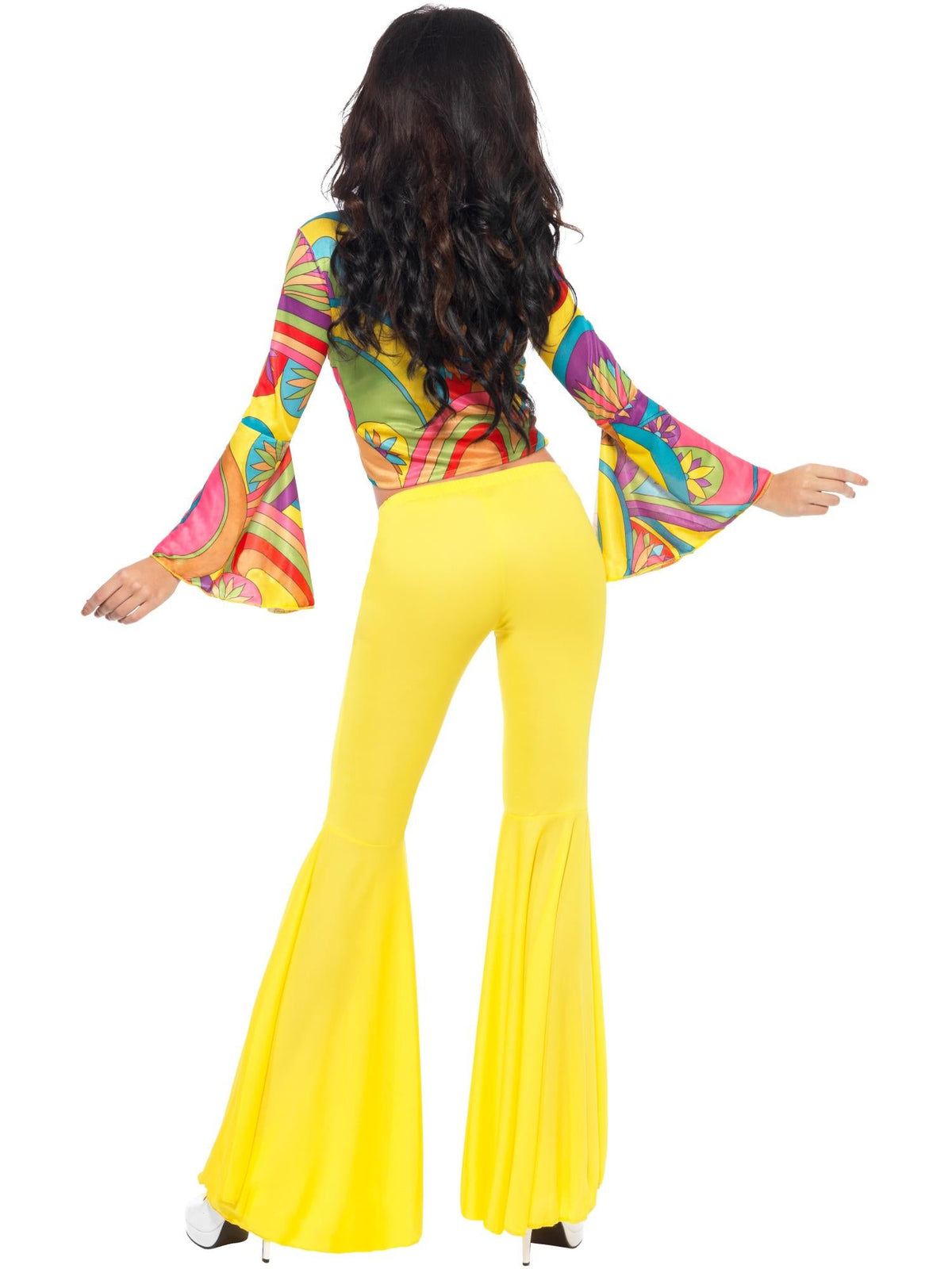 70S GROOVY BABE COSTUME, ADULT - M - Side