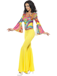 70S GROOVY BABE COSTUME, ADULT - M - Back