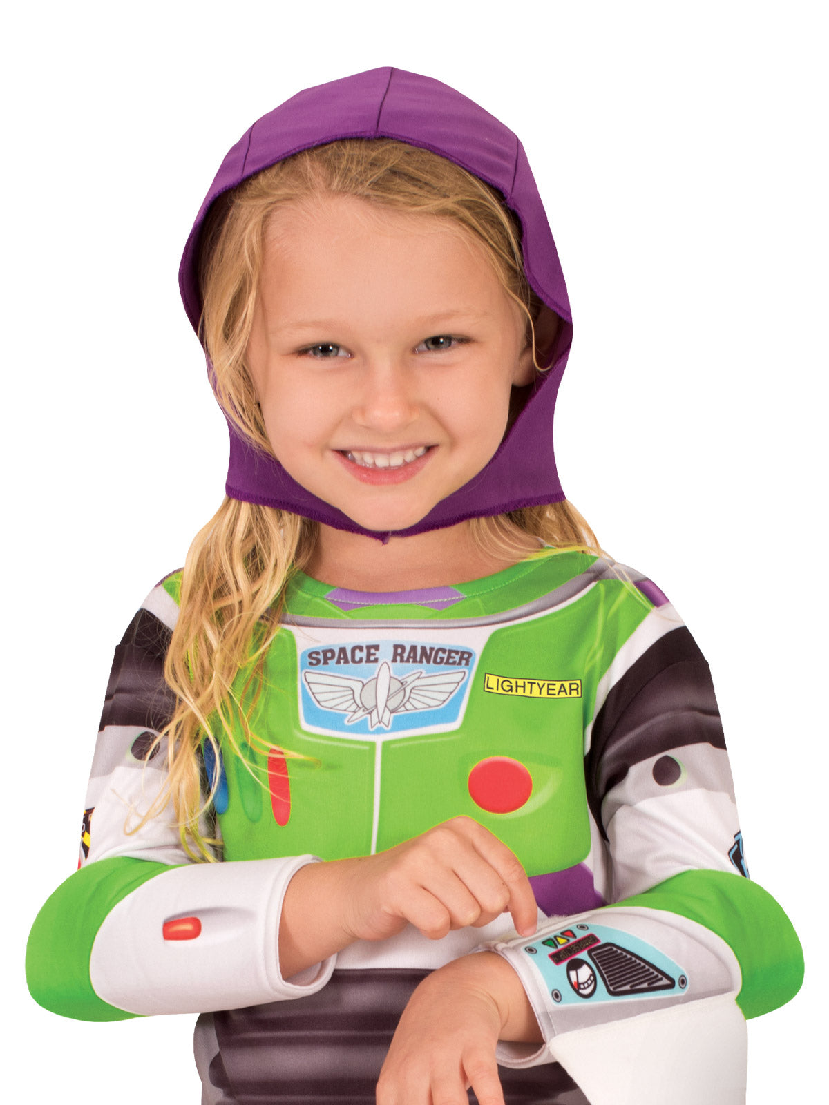 BUZZ GIRL TOY STORY CLASSIC COSTUME, CHILD - TODDLER - Back