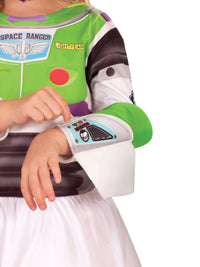 BUZZ GIRL TOY STORY CLASSIC COSTUME, CHILD - TODDLER - Side