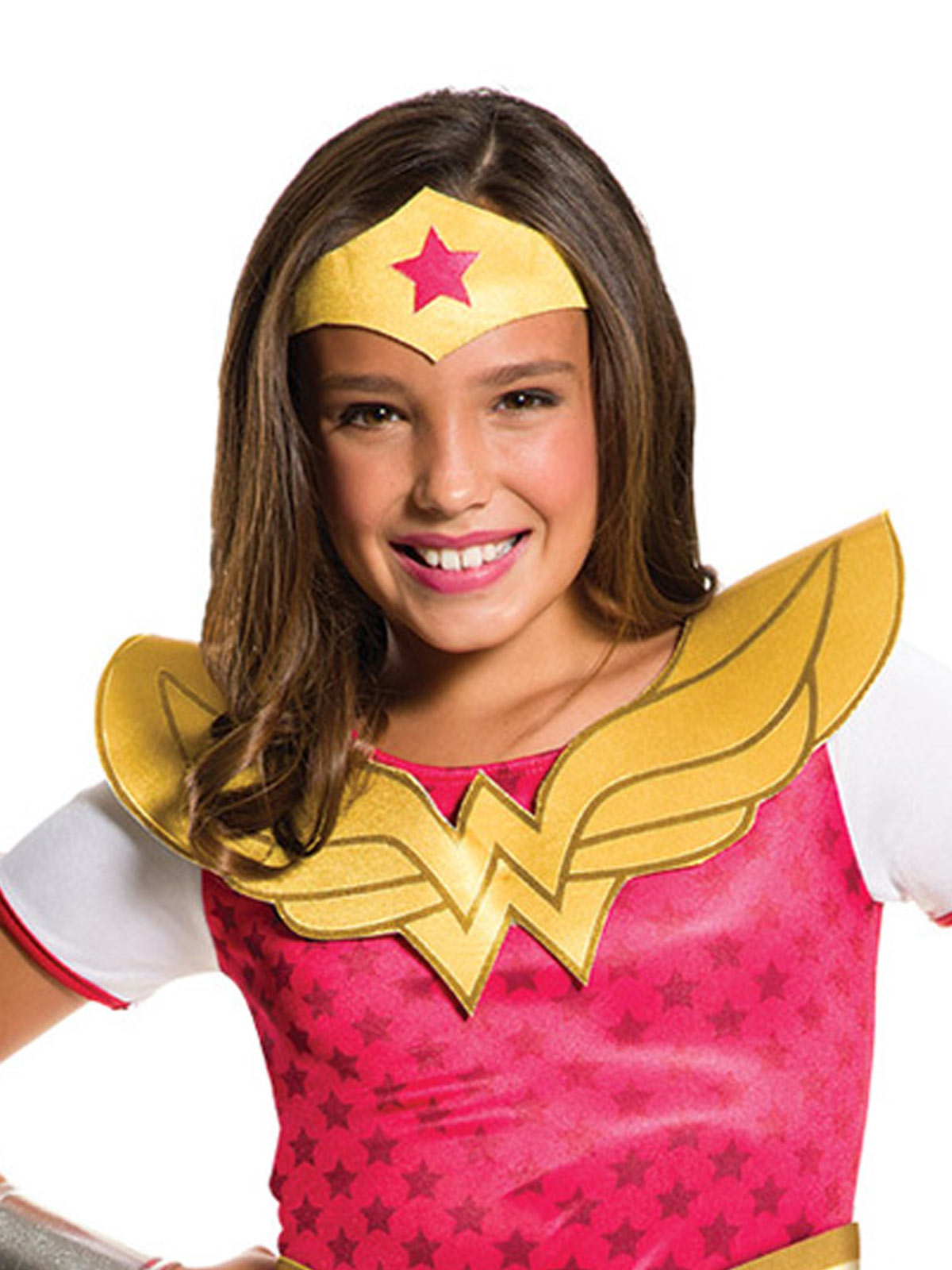 WONDER WOMAN DCSHG CLASSIC COSTUME, CHILD - 9-12 YRS - Back