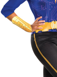 BATGIRL DCSHG CLASSIC COSTUME, CHILD - 9-12 YRS - Side