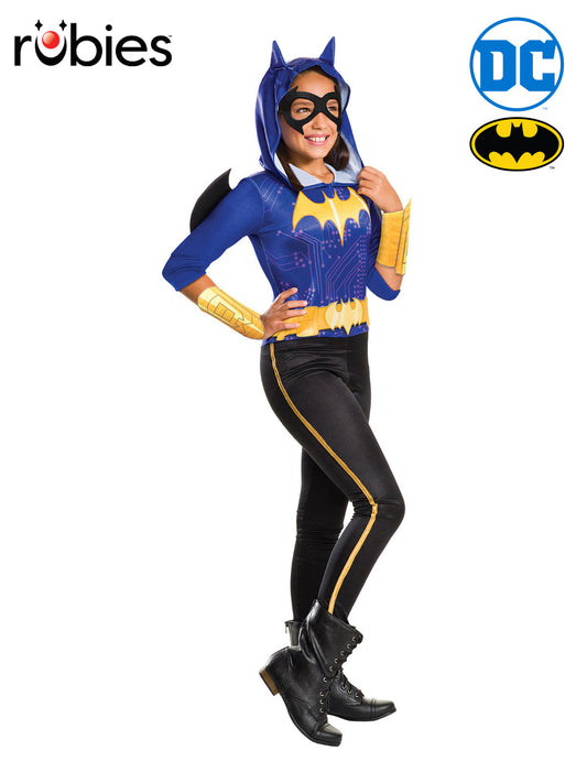 BATGIRL DCSHG CLASSIC COSTUME, CHILD - 9-12 YRS - Front