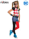 HARLEY QUINN DCSHG CLASSIC COSTUME, CHILD - 9-10 YRS - Front