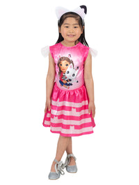 GABBY &amp; PANDY COSTUME- GABBY'S DOLLHOUSE, CHILD - 3-5 YRS - Side