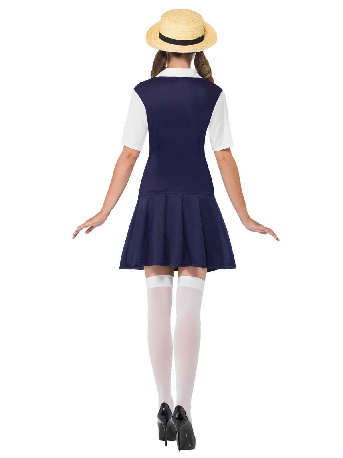 SCHOOL GIRL COSTUME, ADULT - S - Side