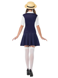 SCHOOL GIRL COSTUME, ADULT - S - Side