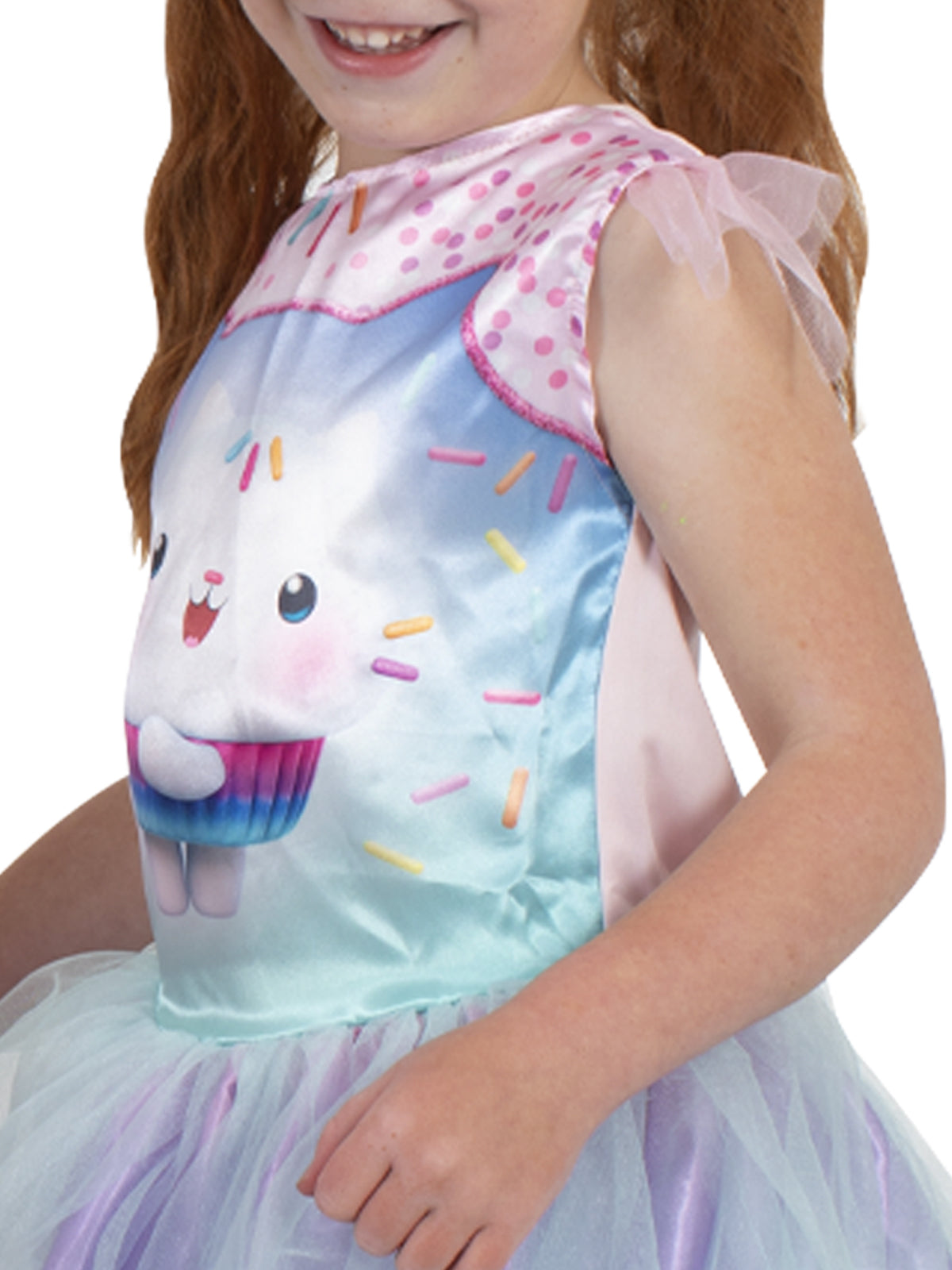 CAKEY CAT TUTU COSTUME GABBY'S DOLLHOUSE, CHILD - 3-5 YRS - Back