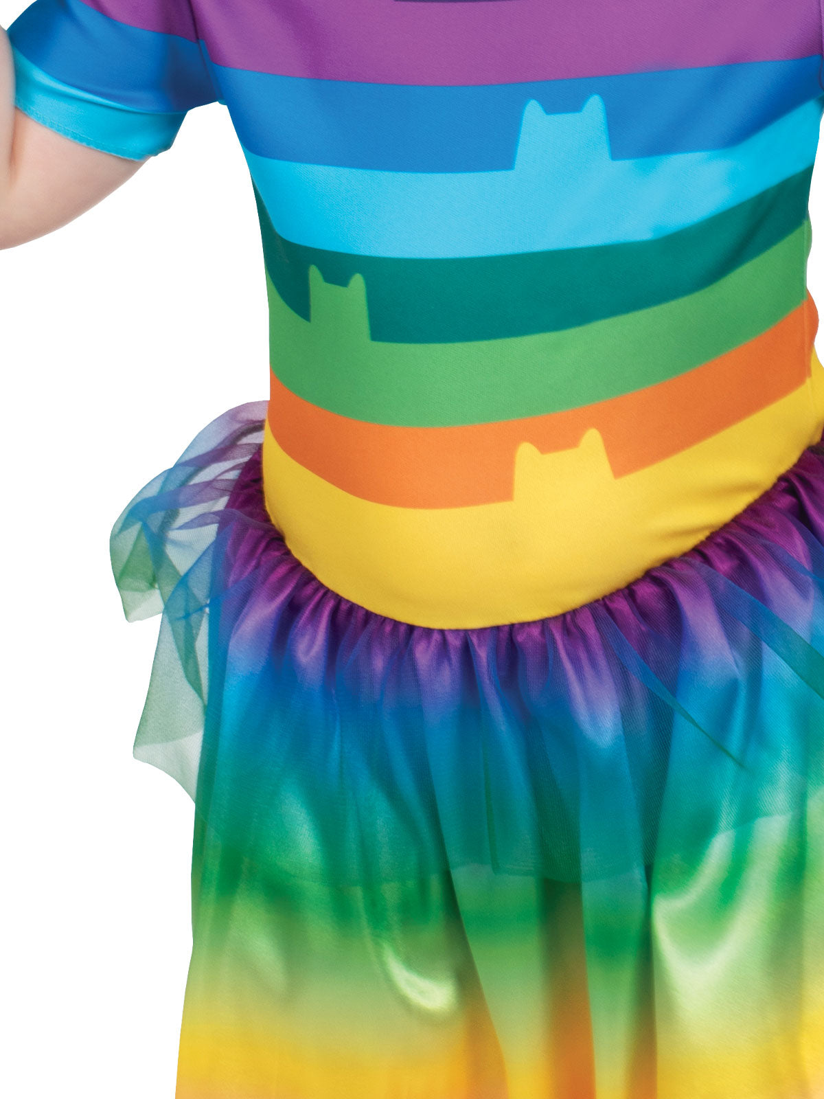 GABBY RAINBOW TUTU COSTUME - GABBY'S DOLLHOUSE, CHILD - Side