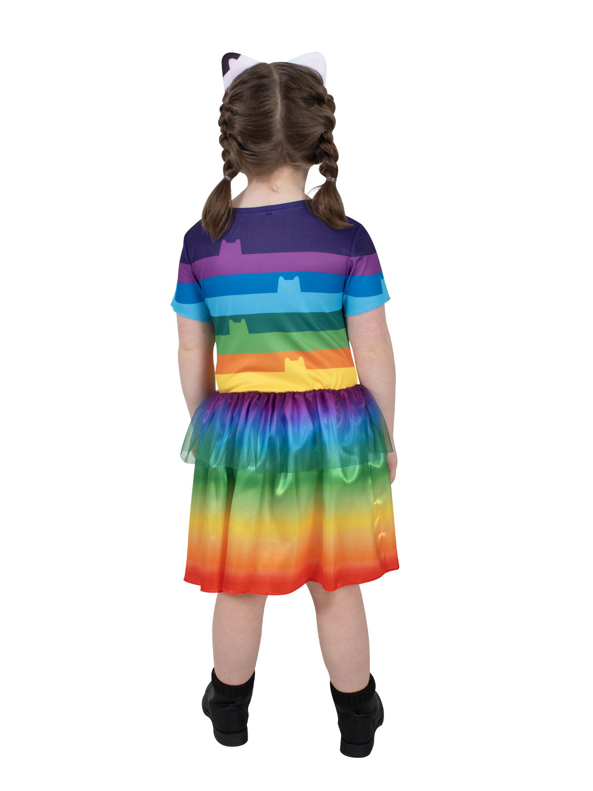 GABBY RAINBOW TUTU COSTUME - GABBY'S DOLLHOUSE, CHILD - Back