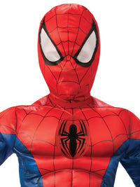 SPIDER-MAN DELUXE LENTICULAR COSTUME, CHILD - Back