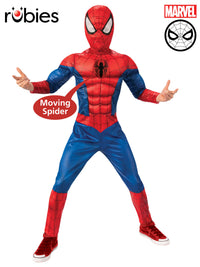 SPIDER-MAN DELUXE LENTICULAR COSTUME, CHILD - Front