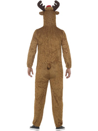 REINDEER HOODED COSTUME, ADULT - L - Packaging