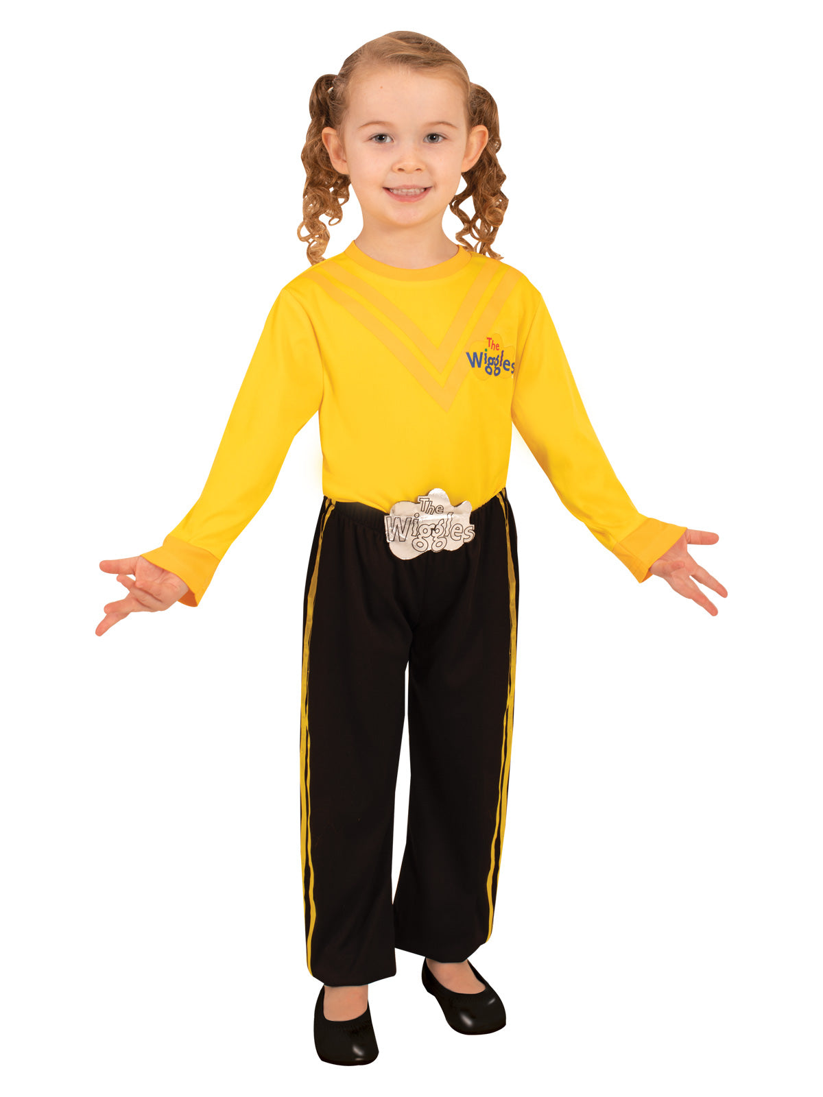 THE WIGGLES YELLOW DELUXE PANTS COSTUME, CHILD - Back