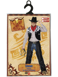 COWBOY COSTUME, ADULT - Side