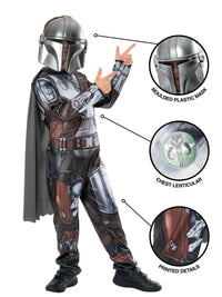 MANDALORIAN DELUXE COSTUME, CHILD - Packaging