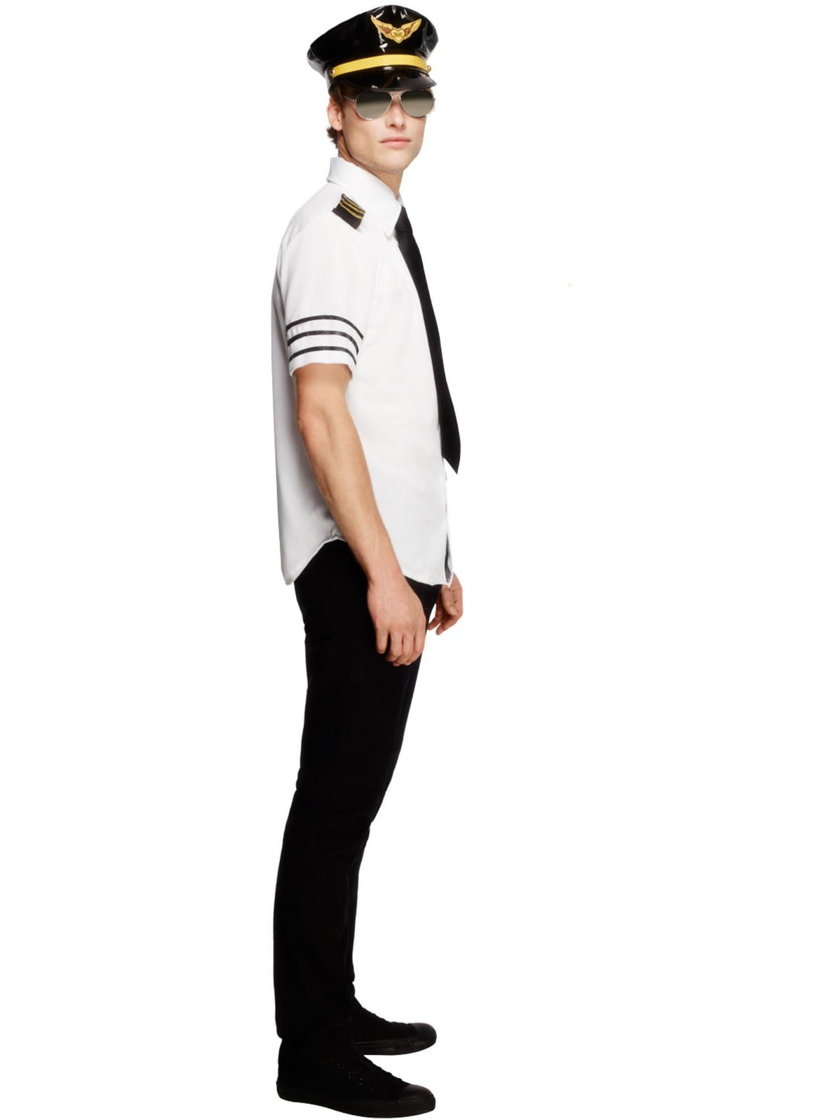 FEVER MILE HIGH PILOT COSTUME, ADULT - M - Back