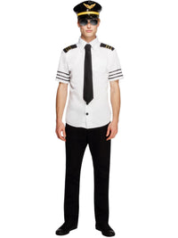 FEVER MILE HIGH PILOT COSTUME, ADULT - M - Front