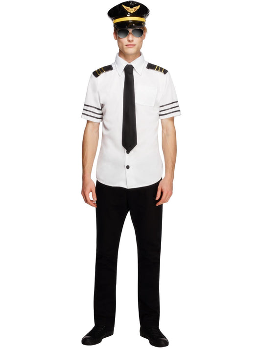 FEVER MILE HIGH PILOT COSTUME, ADULT - M - Front