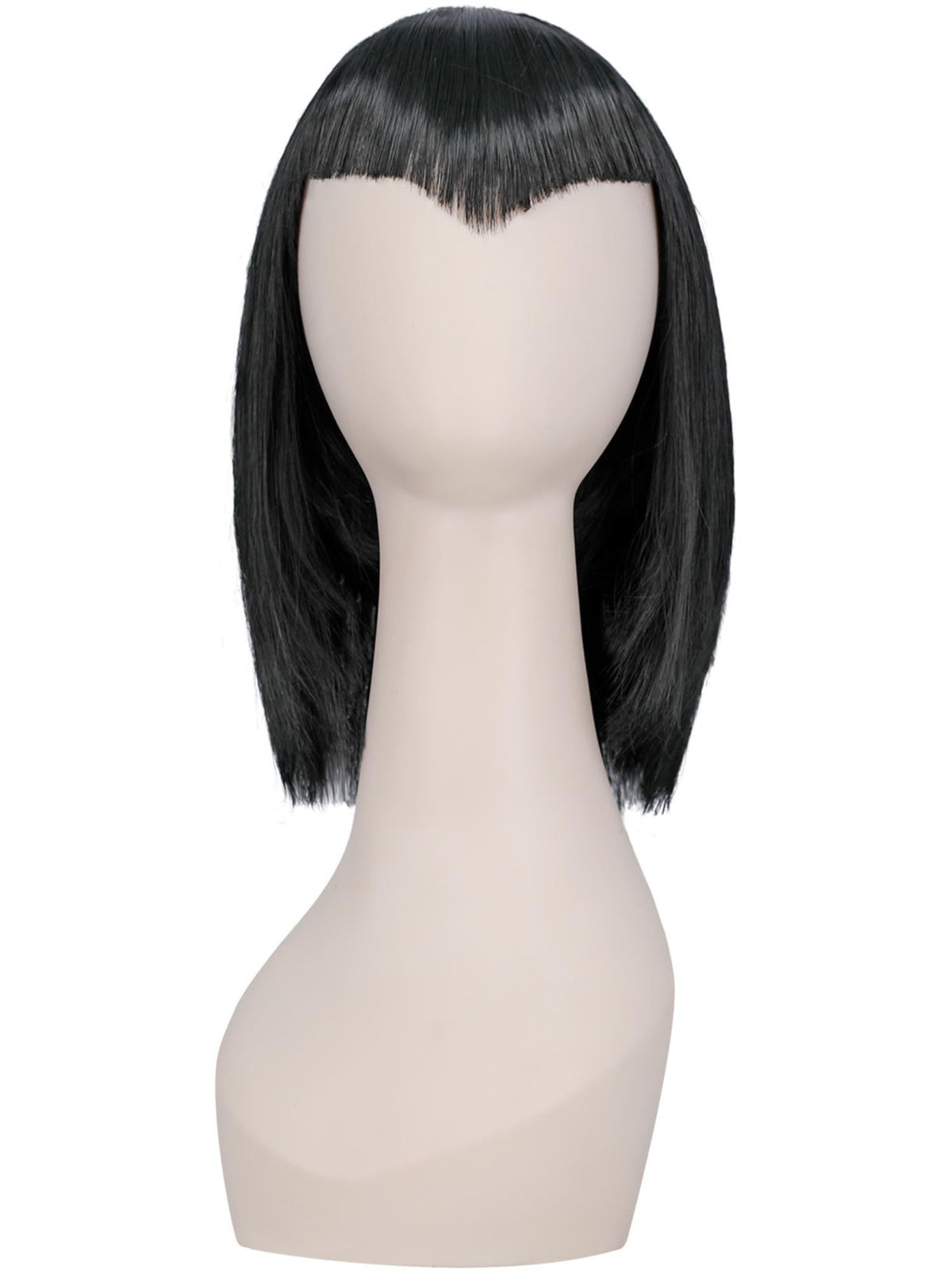 VAMP WIG, BLACK - ADULT - Side