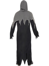 GRIM REAPER DELUXE ROBE COSTUME, ADULT - M - Side