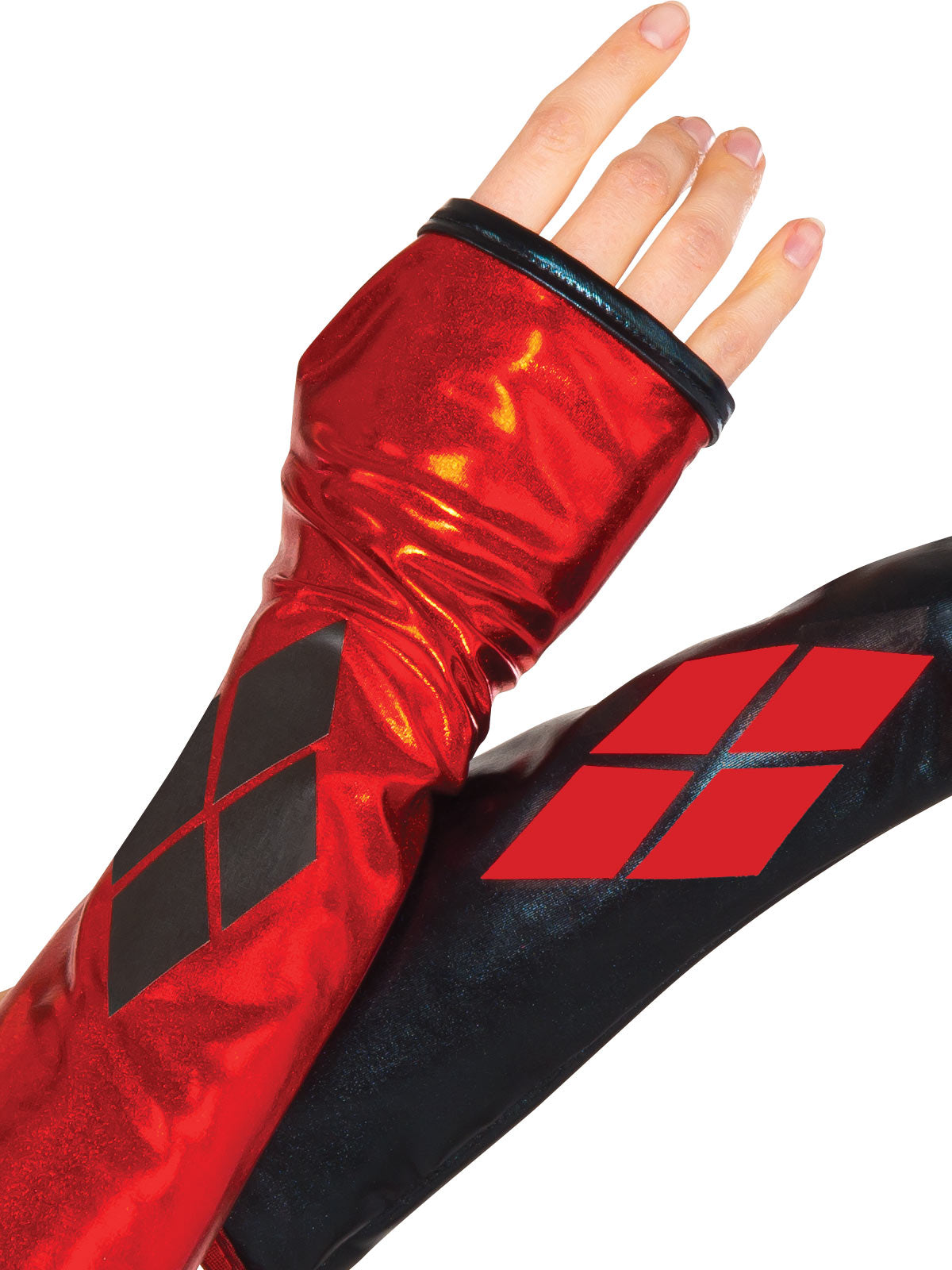 HARLEY QUINN GAUNTLETS - ADULT - Back