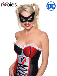 HARLEY QUINN MASK - ADULT - Back
