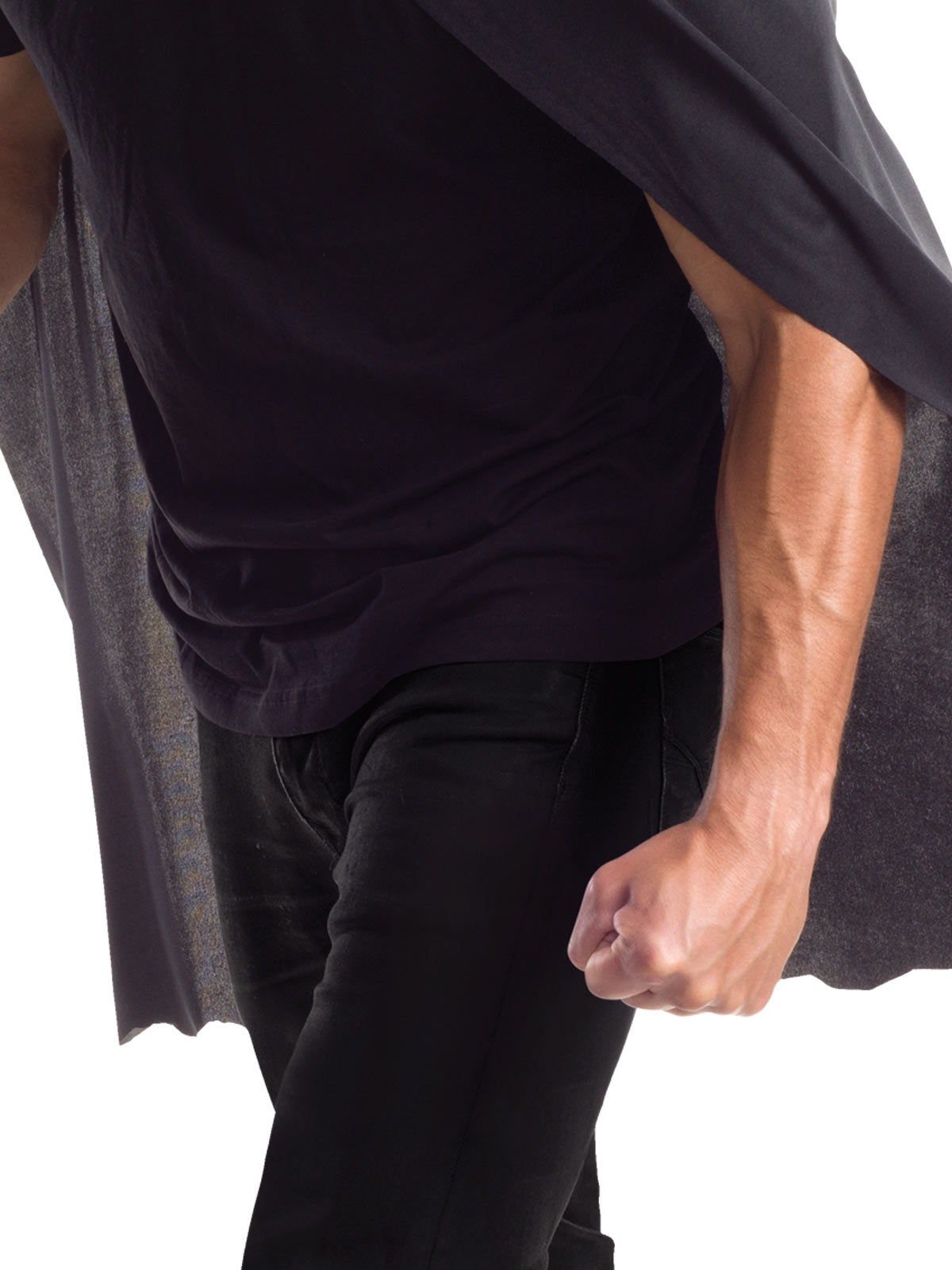 BATMAN CAPE AND MASK SET, ADULT - STD - Side