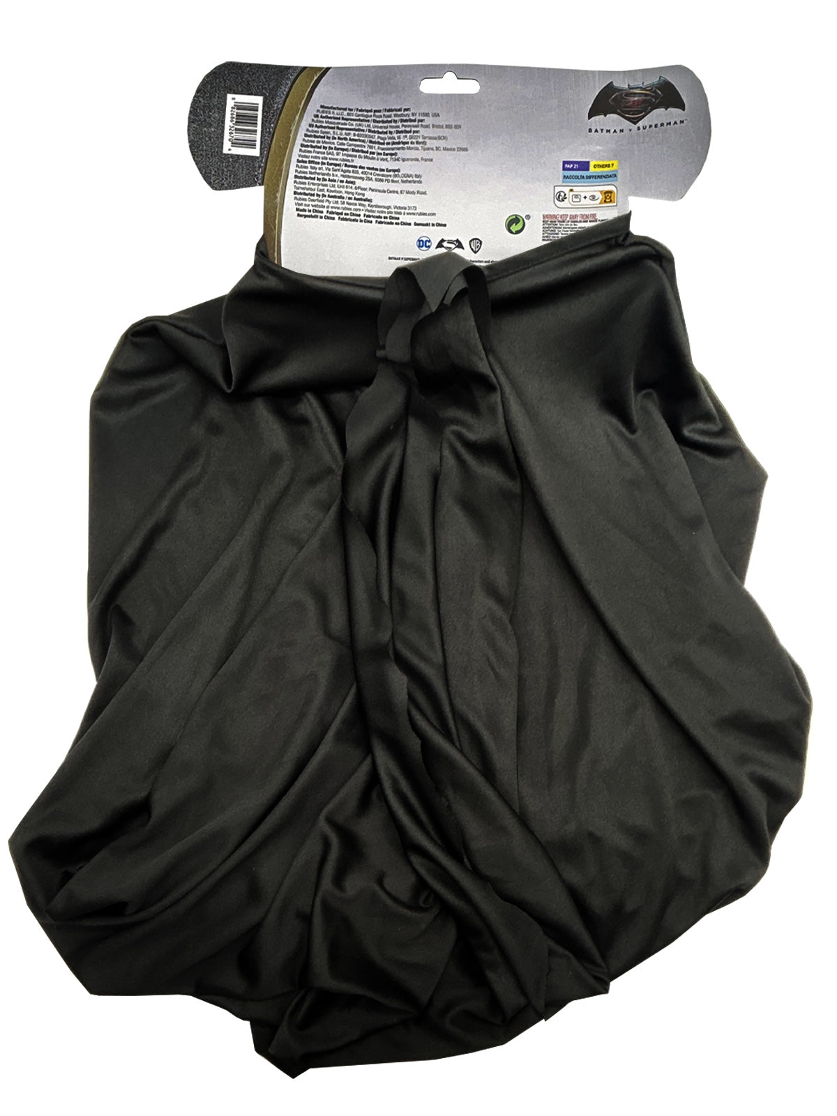 BATMAN CAPE AND MASK SET, ADULT - STD