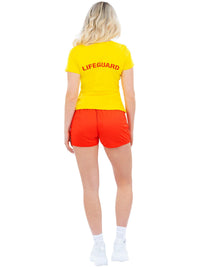 BAYWATCH BEACH COSTUME, ADULT - Side