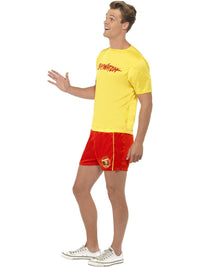 BAYWATCH MEN'S BEACH COSTUME - Side