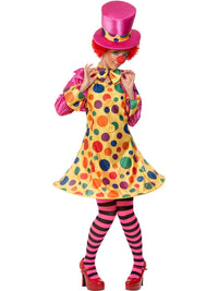 CLOWN LADY COSTUME, ADULT - PLUS - Packaging