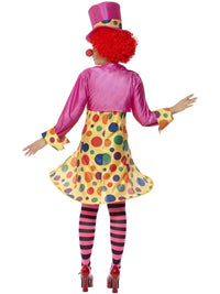 CLOWN LADY COSTUME, ADULT - PLUS - Side