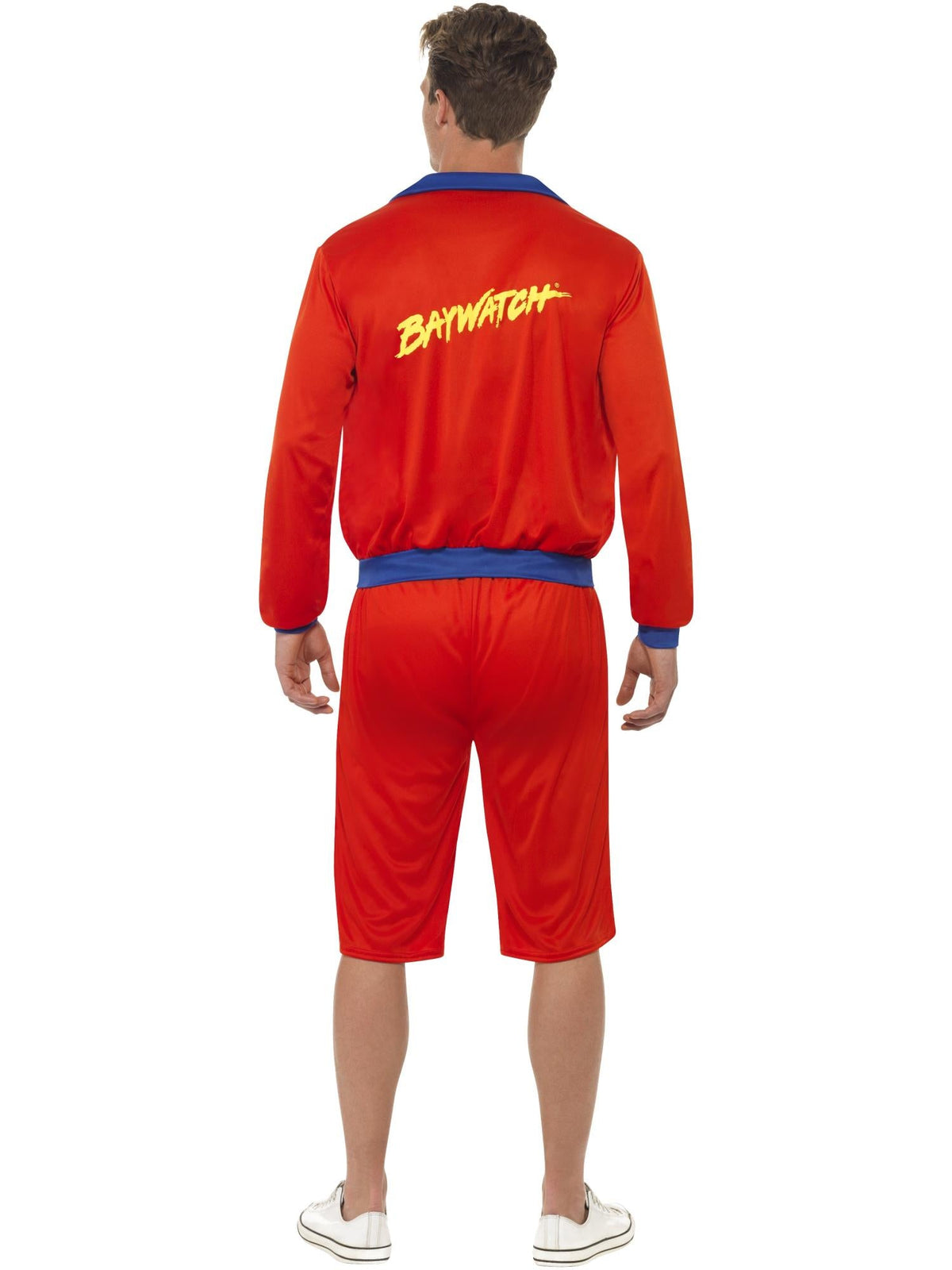 BAYWATCH BEACH MEN'S LIFEGUARD COSTUME - M - Packaging
