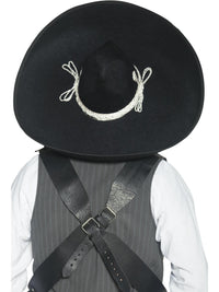 MEXICAN BANDIT SOMBRERO, ADULT - Back