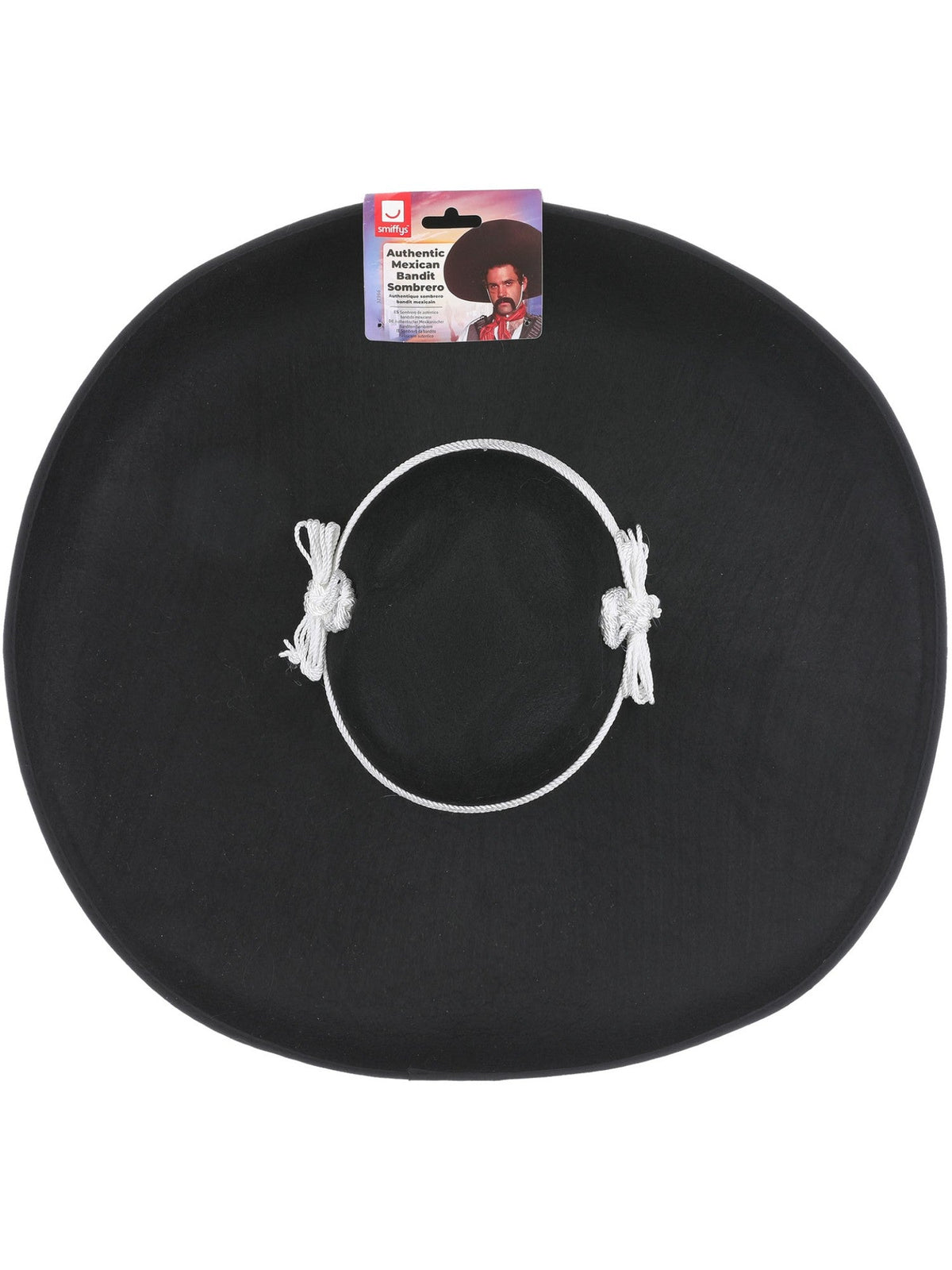 MEXICAN BANDIT SOMBRERO, ADULT - Side