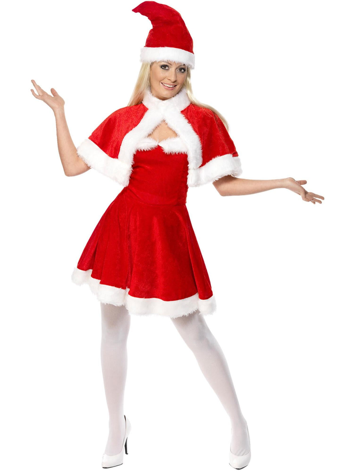 MISS SANTA COSTUME, ADULT - L - Packaging