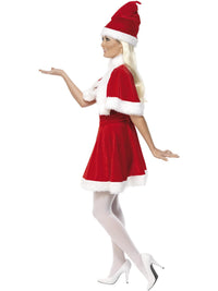 MISS SANTA COSTUME, ADULT - L - Back
