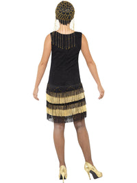 FLAPPER FRINGED 1920'S COSTUME, ADULT - Side