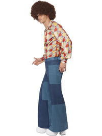 PATCHWORK FLARES, ADULT - Back