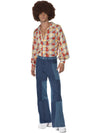 PATCHWORK FLARES, ADULT - Front