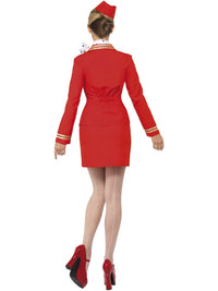 TROLLEY DOLLY COSTUME, ADULT - S - Side