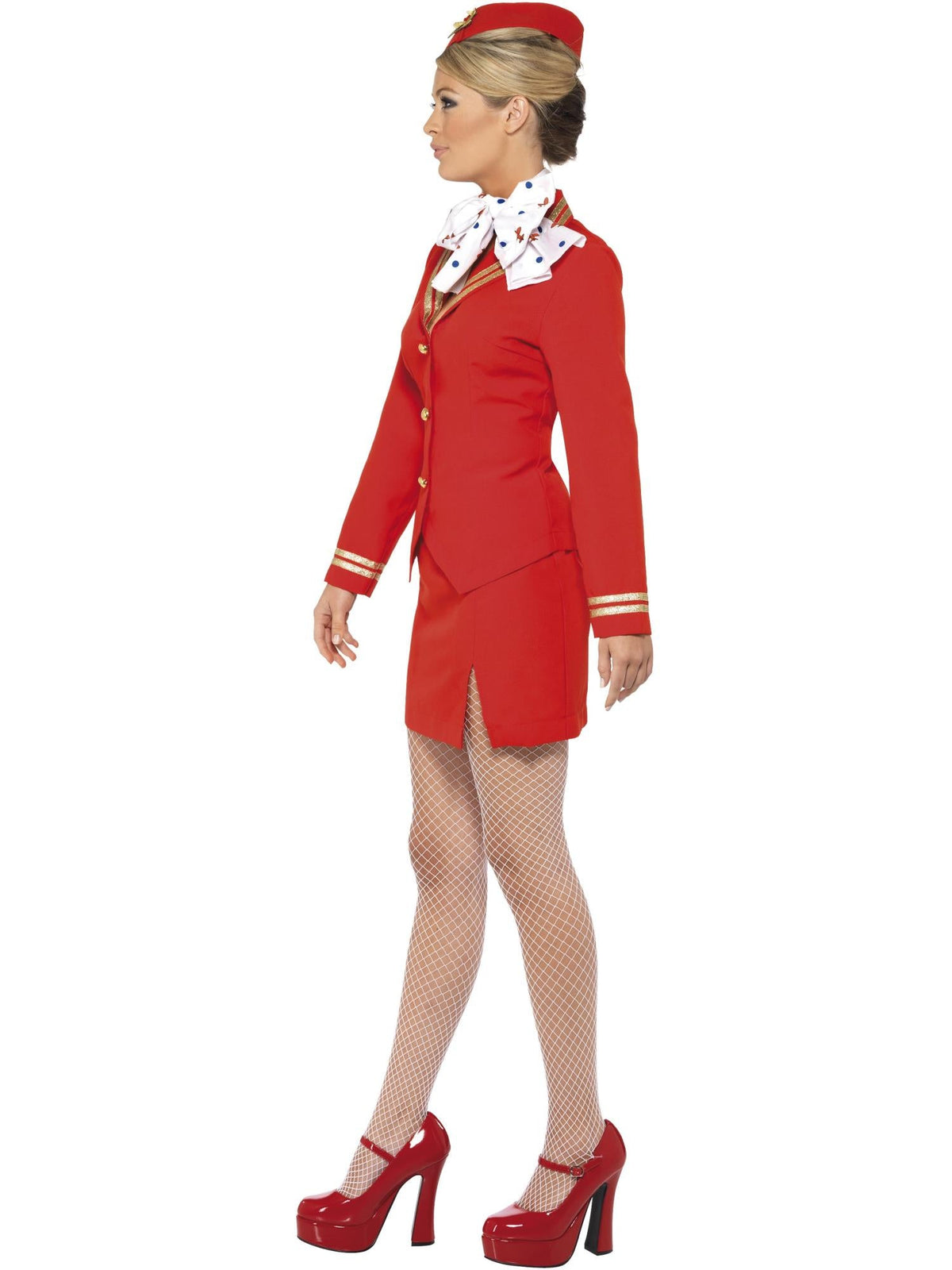 TROLLEY DOLLY COSTUME, ADULT - S - Back