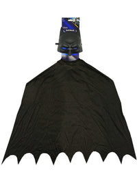 BATMAN CAPE &amp; MASK SET, CHILD - 6 Plus - Side