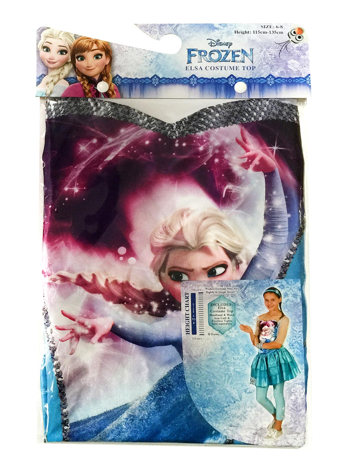 ELSA PRINCESS TOP, CHILD - Side