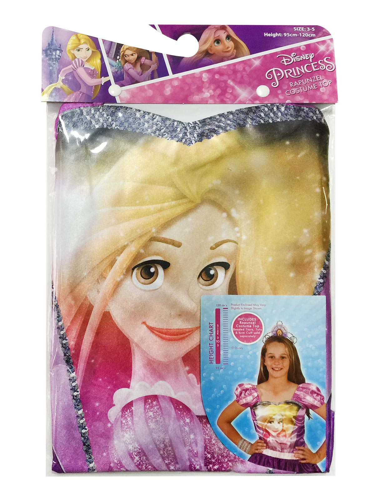RAPUNZEL PRINCESS TOP, CHILD - Packaging