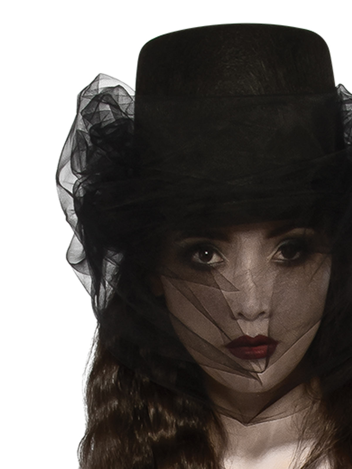 HEART OF DARKNESS TOP HAT - ADULT - Back