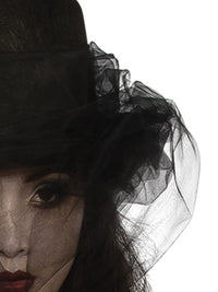 HEART OF DARKNESS TOP HAT - ADULT - Side