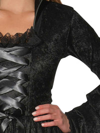 SOUL CRUSHED VELVET TOP, ADULT - STD - Side