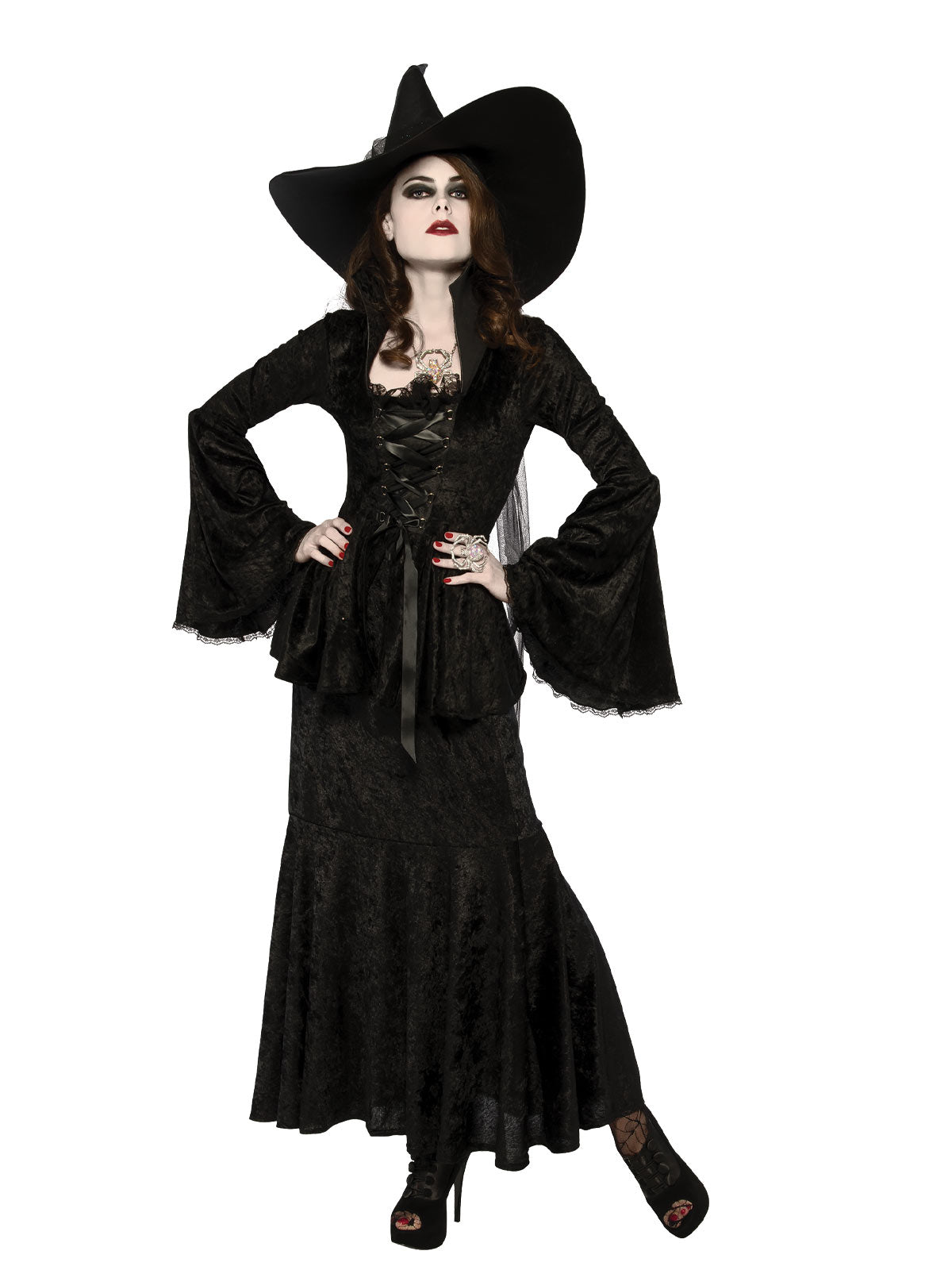 WITCHES HAT, ADULT - STD - Back